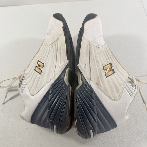 Vintage New Balance 880 Mens White Blue Leather Basketball Shoes Size 10 BB880NV main image 7